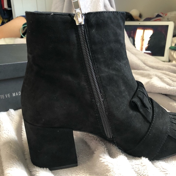 Steve Madden Shooter Kiltie Booties - Picture 6 of 8